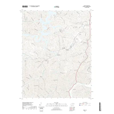 2019 Map of Adams, 2019 Print
