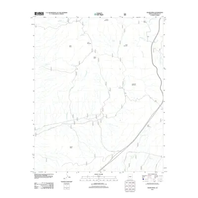 2011 Map of Adams Mesa, 2011 Print