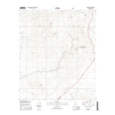 2014 Map of Adams Mesa, 2014 Print