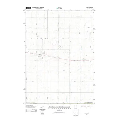 2013 Map of Adams, 2013 Print