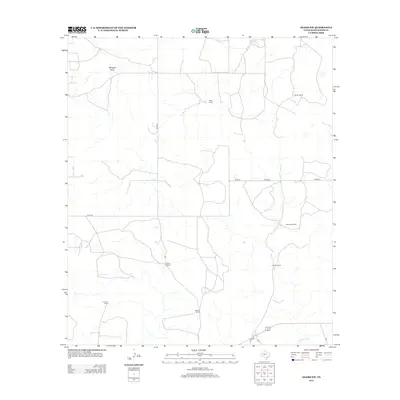 2012 Map of Adams NW, 2012 Print