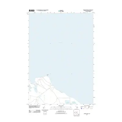 2011 Map of Adams Point, 2011 Print