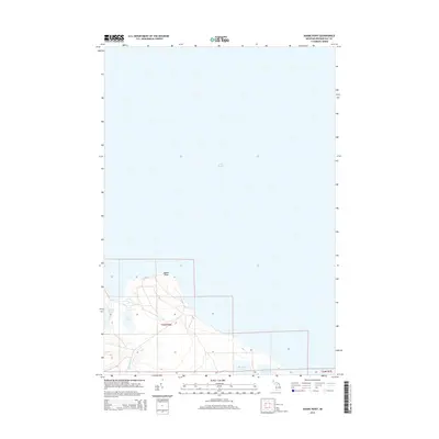 2014 Map of Adams Point, 2014 Print
