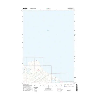 2017 Map of Adams Point, 2017 Print
