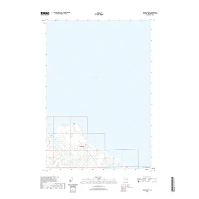 2019 Map of Adams Point, 2019 Print