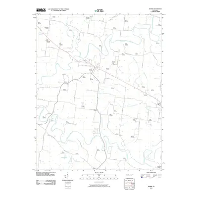 2010 Map of Adams, 2010 Print
