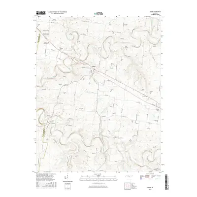 2016 Map of Adams, 2016 Print