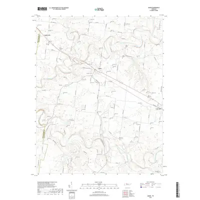 2019 Map of Adams, 2019 Print