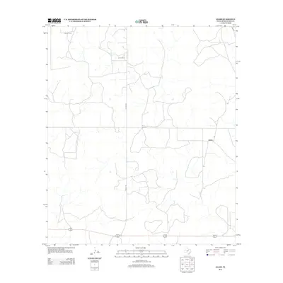 2012 Map of Adams, 2012 Print