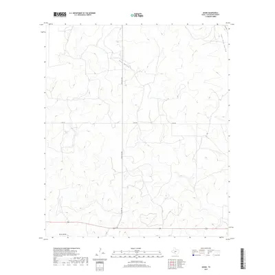 2019 Map of Adams, 2019 Print
