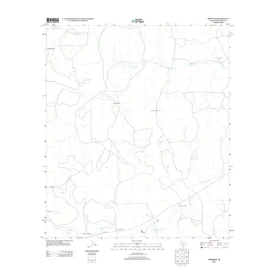 2012 Map of Adams SE, 2012 Print