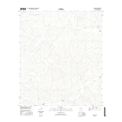 2016 Map of Adams SE, 2016 Print