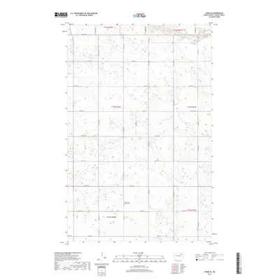 2017 Map of Adams SE, 2017 Print