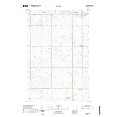 2020 Map of Adams SE, 2020 Print