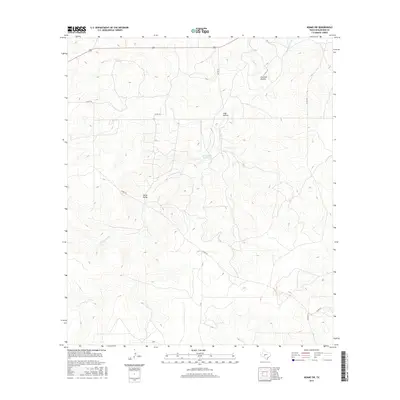 2016 Map of Adams SW, 2016 Print