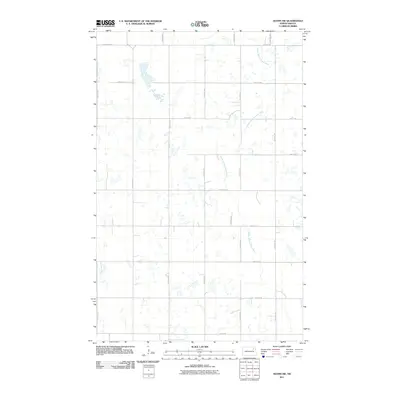 2011 Map of Adams SW, 2011 Print