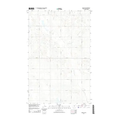 2014 Map of Adams SW, 2014 Print
