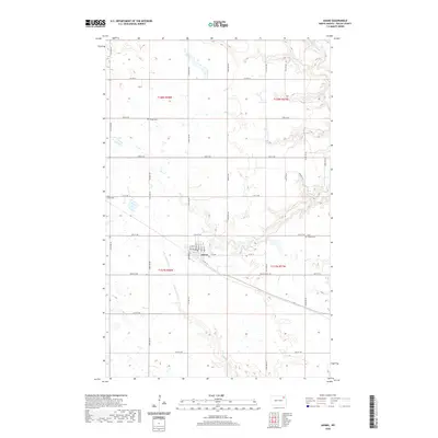 2020 Map of Adams, 2020 Print