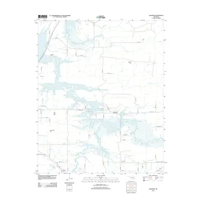 2012 Map of Adamson, 2012 Print