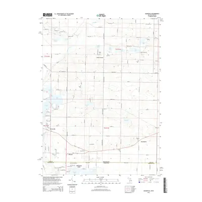 2014 Map of Adamsville, 2014 Print