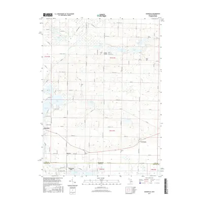 2017 Map of Adamsville, 2017 Print