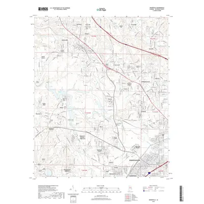2018 Map of Adamsville, 2018 Print