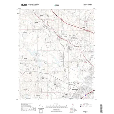 2020 Map of Adamsville, 2020 Print