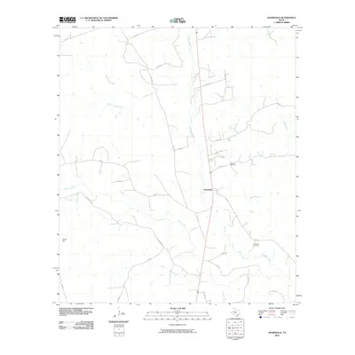 2010 Map of Adamsville, 2010 Print