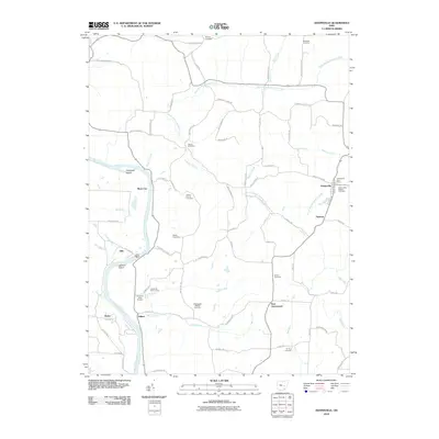 2010 Map of Adamsville, 2010 Print