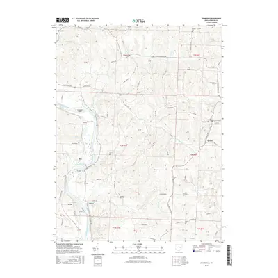 2016 Map of Adamsville, 2016 Print
