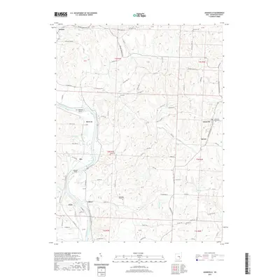 2019 Map of Adamsville, 2019 Print