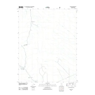 2012 Map of Adaven, 2012 Print
