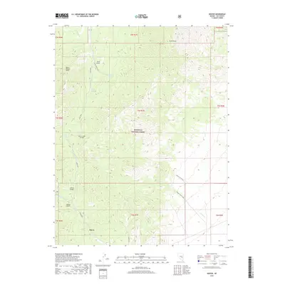 2018 Map of Adaven, 2018 Print