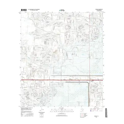 2016 Map of Addicks, 2016 Print