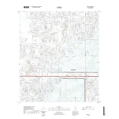 2019 Map of Addicks, 2019 Print