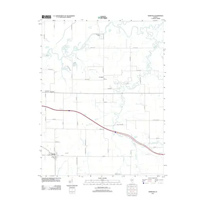2012 Map of Addieville, 2012 Print