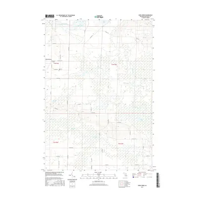 2017 Map of Addis Creek, 2017 Print