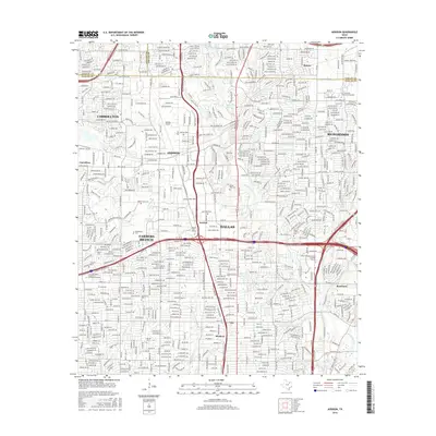 2016 Map of Addison, 2016 Print