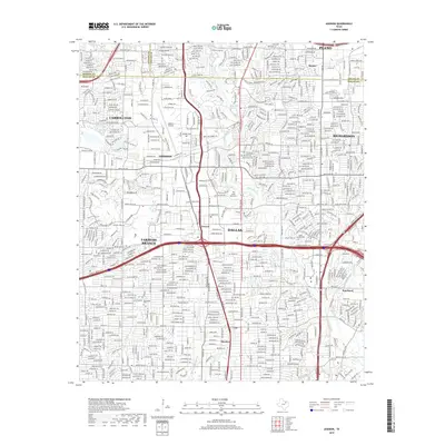2019 Map of Addison, 2019 Print