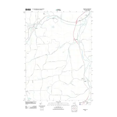 2012 Map of Addison, 2012 Print