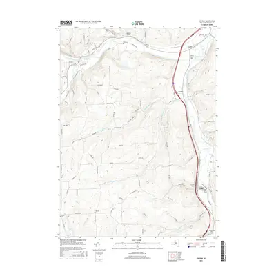 2016 Map of Addison, 2016 Print