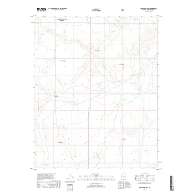 2018 Map of Additional Hill, 2018 Print