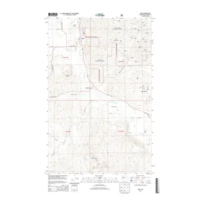 2014 Map of Addy, 2014 Print