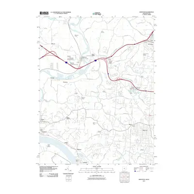 2010 Map of Addyston, 2010 Print