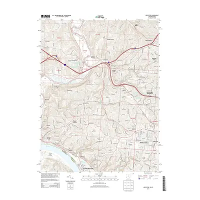 2013 Map of Addyston, 2013 Print