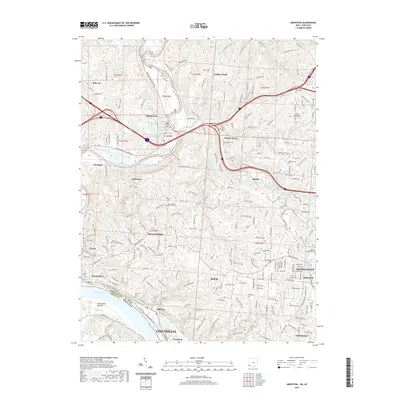 2019 Map of Addyston, 2019 Print