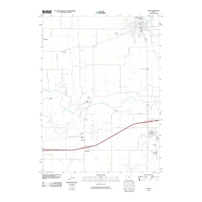 2010 Map of Adel, 2010 Print