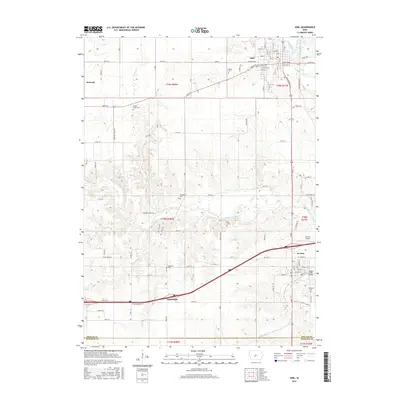 2015 Map of Adel, 2015 Print