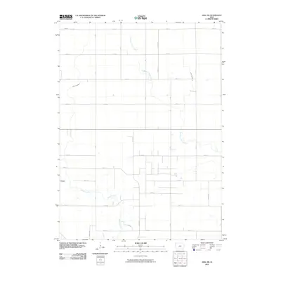 2010 Map of Adel NW, 2010 Print