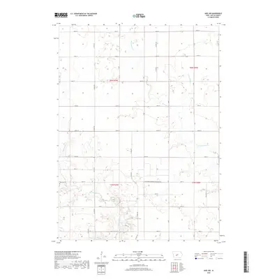 2018 Map of Adel NW, 2018 Print